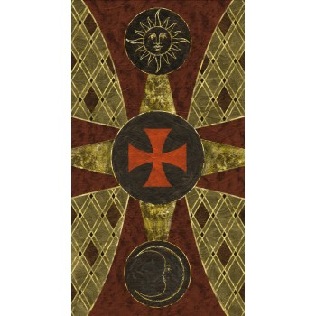 Knights Templar Taro kortos Lo Scarabeo